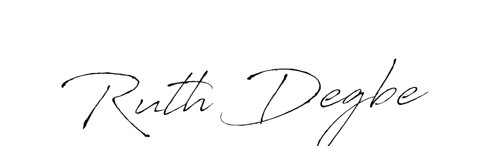 How to make Ruth Degbe signature? Antro_Vectra is a professional autograph style. Create handwritten signature for Ruth Degbe name. Ruth Degbe signature style 6 images and pictures png