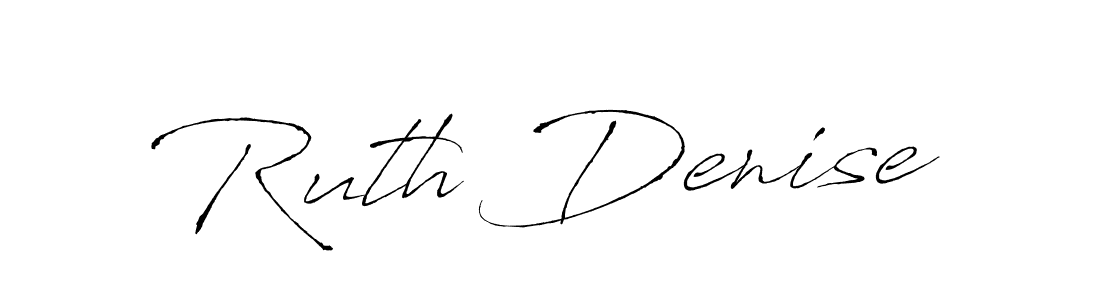 This is the best signature style for the Ruth Denise name. Also you like these signature font (Antro_Vectra). Mix name signature. Ruth Denise signature style 6 images and pictures png