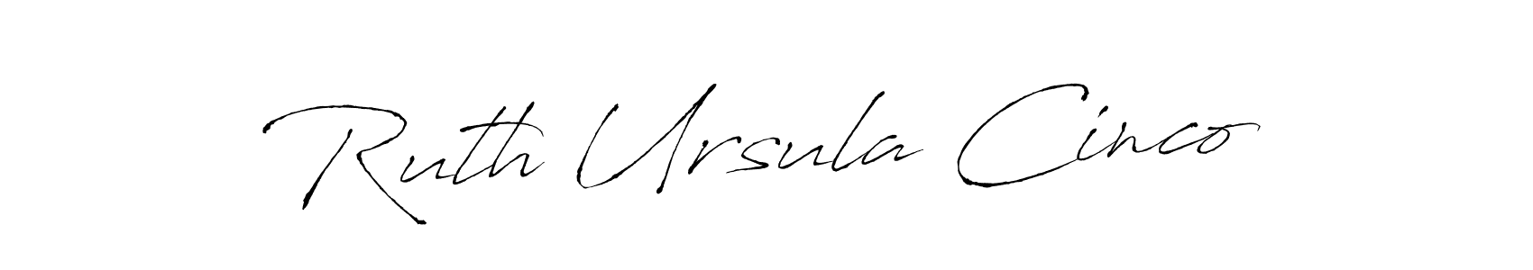 You can use this online signature creator to create a handwritten signature for the name Ruth Ursula Cinco. This is the best online autograph maker. Ruth Ursula Cinco signature style 6 images and pictures png