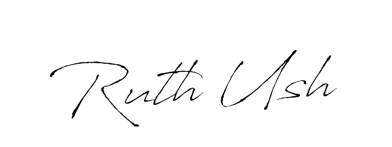 Also we have Ruth Ush name is the best signature style. Create professional handwritten signature collection using Antro_Vectra autograph style. Ruth Ush signature style 6 images and pictures png