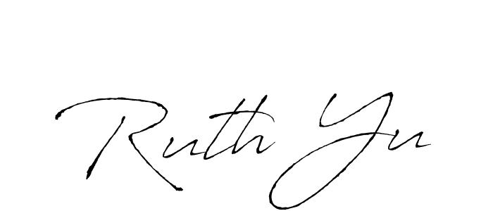 Create a beautiful signature design for name Ruth Yu. With this signature (Antro_Vectra) fonts, you can make a handwritten signature for free. Ruth Yu signature style 6 images and pictures png