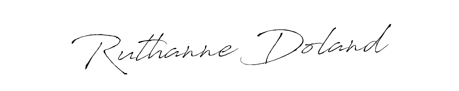 How to make Ruthanne Doland signature? Antro_Vectra is a professional autograph style. Create handwritten signature for Ruthanne Doland name. Ruthanne Doland signature style 6 images and pictures png