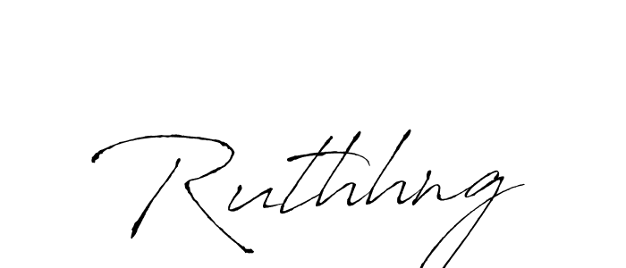 Design your own signature with our free online signature maker. With this signature software, you can create a handwritten (Antro_Vectra) signature for name Ruthhng. Ruthhng signature style 6 images and pictures png