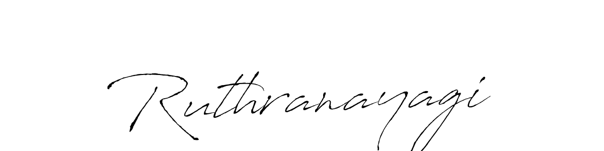 Create a beautiful signature design for name Ruthranayagi. With this signature (Antro_Vectra) fonts, you can make a handwritten signature for free. Ruthranayagi signature style 6 images and pictures png