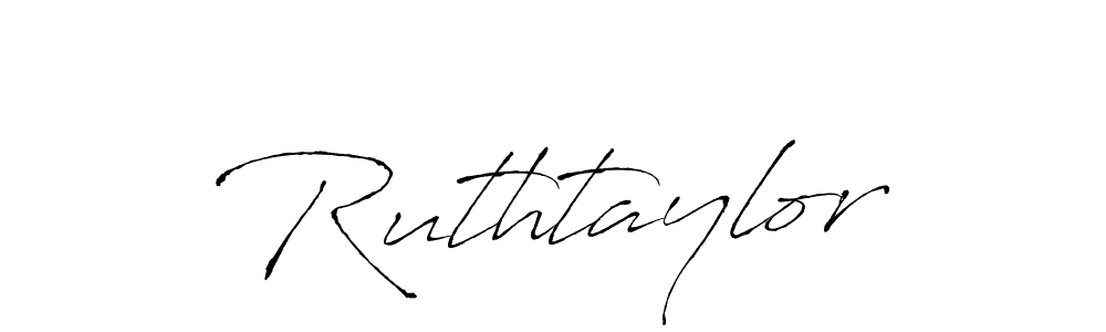 How to make Ruthtaylor signature? Antro_Vectra is a professional autograph style. Create handwritten signature for Ruthtaylor name. Ruthtaylor signature style 6 images and pictures png