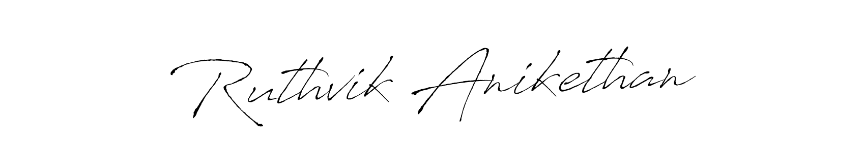 Use a signature maker to create a handwritten signature online. With this signature software, you can design (Antro_Vectra) your own signature for name Ruthvik Anikethan. Ruthvik Anikethan signature style 6 images and pictures png