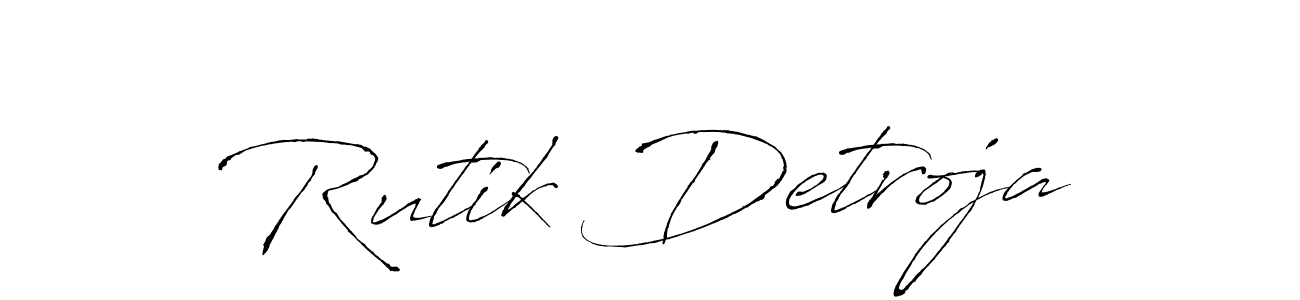 Here are the top 10 professional signature styles for the name Rutik Detroja. These are the best autograph styles you can use for your name. Rutik Detroja signature style 6 images and pictures png