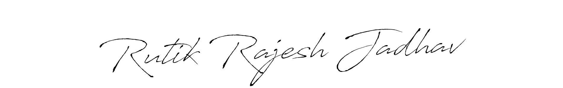 How to Draw Rutik Rajesh Jadhav signature style? Antro_Vectra is a latest design signature styles for name Rutik Rajesh Jadhav. Rutik Rajesh Jadhav signature style 6 images and pictures png
