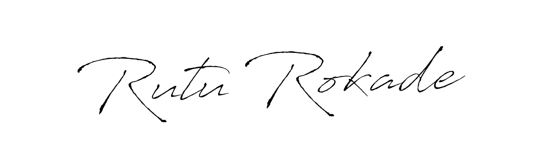 Similarly Antro_Vectra is the best handwritten signature design. Signature creator online .You can use it as an online autograph creator for name Rutu Rokade. Rutu Rokade signature style 6 images and pictures png