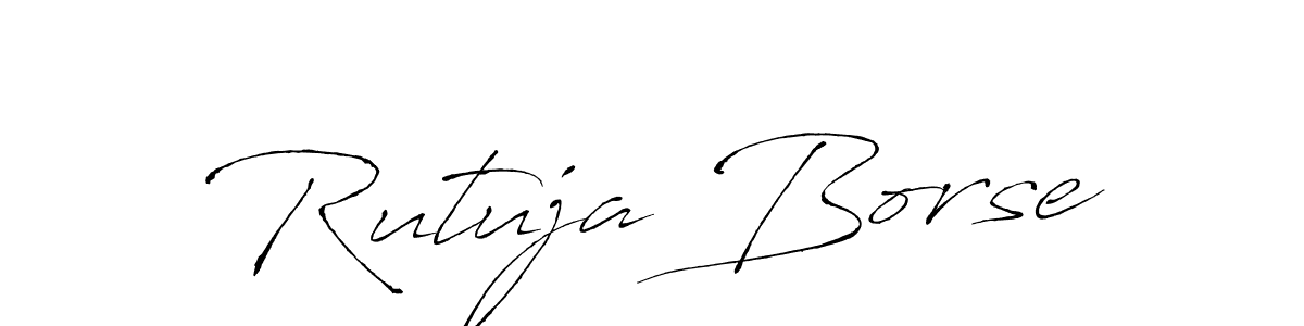 Make a beautiful signature design for name Rutuja Borse. Use this online signature maker to create a handwritten signature for free. Rutuja Borse signature style 6 images and pictures png