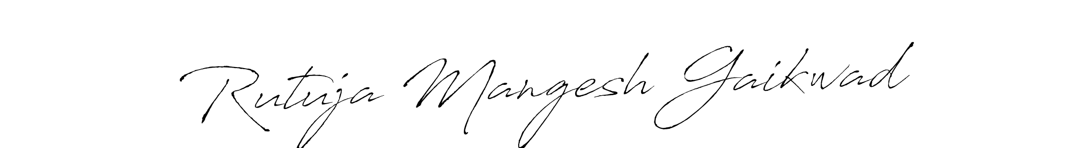 How to make Rutuja Mangesh Gaikwad signature? Antro_Vectra is a professional autograph style. Create handwritten signature for Rutuja Mangesh Gaikwad name. Rutuja Mangesh Gaikwad signature style 6 images and pictures png