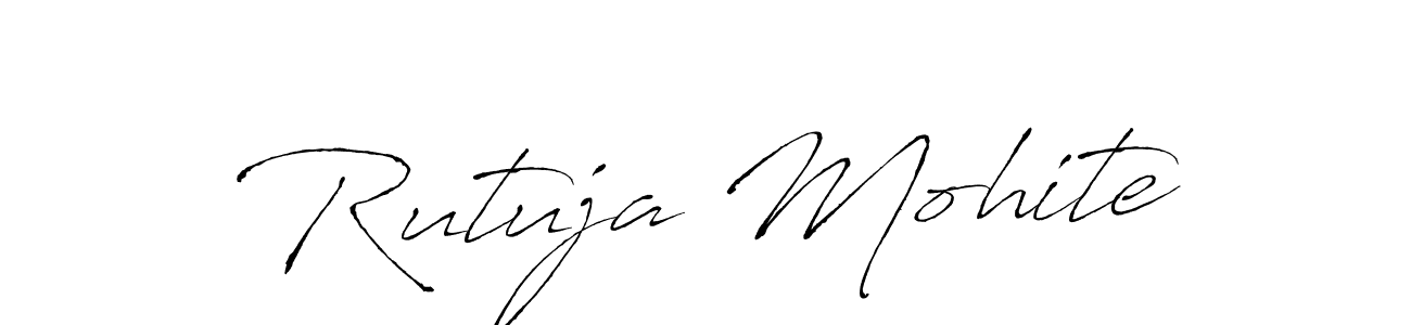 You can use this online signature creator to create a handwritten signature for the name Rutuja Mohite. This is the best online autograph maker. Rutuja Mohite signature style 6 images and pictures png