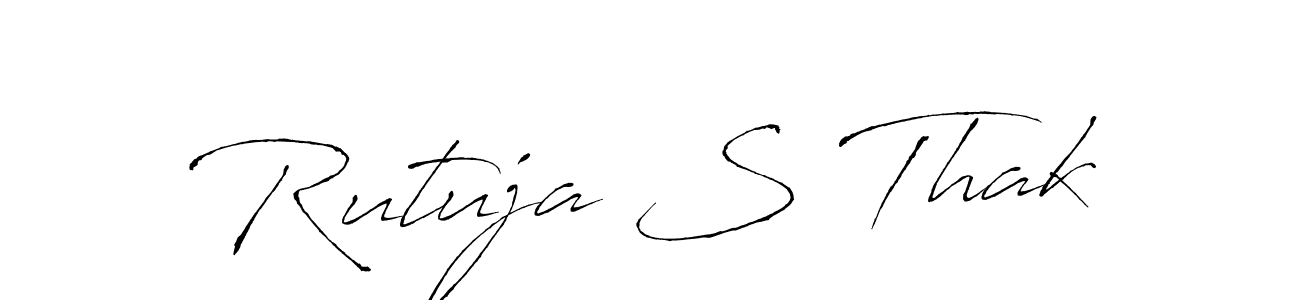 Use a signature maker to create a handwritten signature online. With this signature software, you can design (Antro_Vectra) your own signature for name Rutuja S Thak. Rutuja S Thak signature style 6 images and pictures png