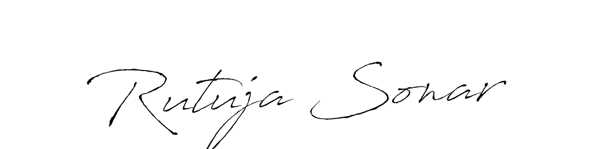 It looks lik you need a new signature style for name Rutuja Sonar. Design unique handwritten (Antro_Vectra) signature with our free signature maker in just a few clicks. Rutuja Sonar signature style 6 images and pictures png