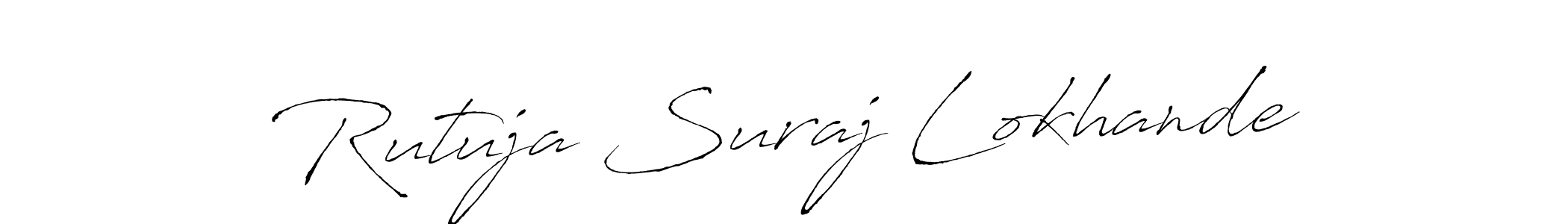 Here are the top 10 professional signature styles for the name Rutuja Suraj Lokhande. These are the best autograph styles you can use for your name. Rutuja Suraj Lokhande signature style 6 images and pictures png