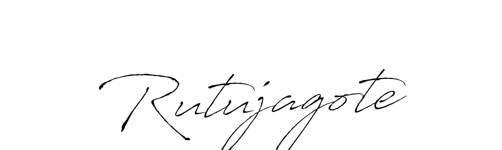 Also we have Rutujagote name is the best signature style. Create professional handwritten signature collection using Antro_Vectra autograph style. Rutujagote signature style 6 images and pictures png