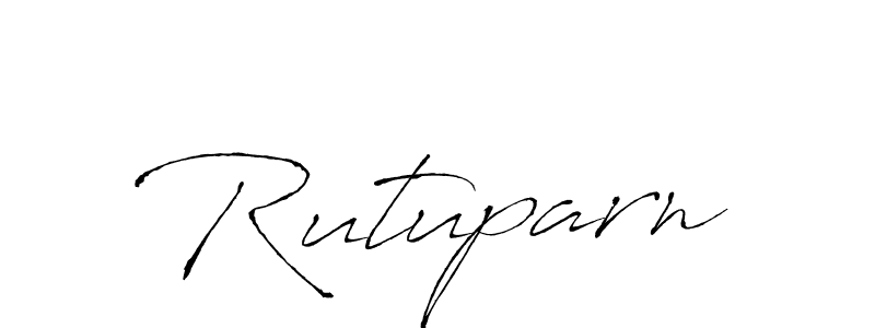 Once you've used our free online signature maker to create your best signature Antro_Vectra style, it's time to enjoy all of the benefits that Rutuparn name signing documents. Rutuparn signature style 6 images and pictures png