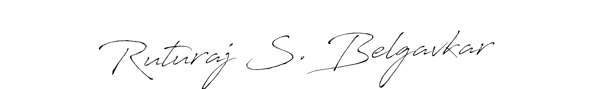 How to Draw Ruturaj S. Belgavkar signature style? Antro_Vectra is a latest design signature styles for name Ruturaj S. Belgavkar. Ruturaj S. Belgavkar signature style 6 images and pictures png