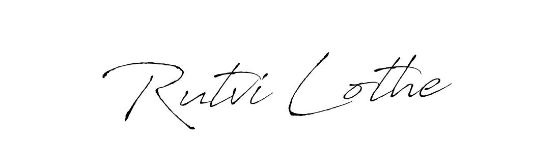 Also You can easily find your signature by using the search form. We will create Rutvi Lothe name handwritten signature images for you free of cost using Antro_Vectra sign style. Rutvi Lothe signature style 6 images and pictures png