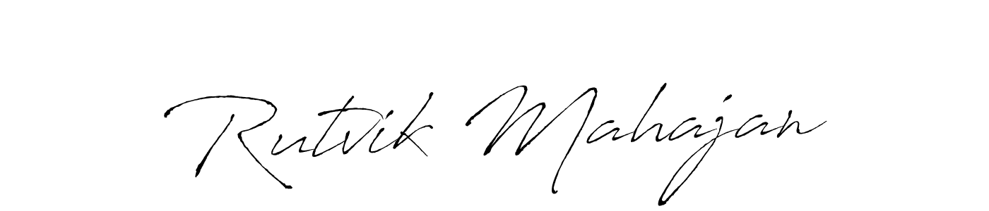 This is the best signature style for the Rutvik Mahajan name. Also you like these signature font (Antro_Vectra). Mix name signature. Rutvik Mahajan signature style 6 images and pictures png