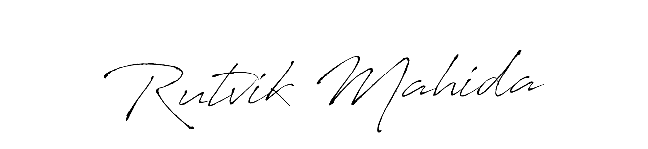Use a signature maker to create a handwritten signature online. With this signature software, you can design (Antro_Vectra) your own signature for name Rutvik Mahida. Rutvik Mahida signature style 6 images and pictures png