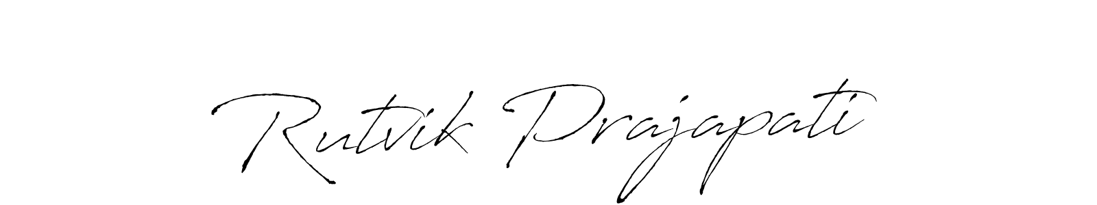 Make a beautiful signature design for name Rutvik Prajapati. Use this online signature maker to create a handwritten signature for free. Rutvik Prajapati signature style 6 images and pictures png