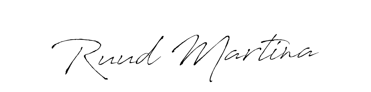 Use a signature maker to create a handwritten signature online. With this signature software, you can design (Antro_Vectra) your own signature for name Ruud Martina. Ruud Martina signature style 6 images and pictures png