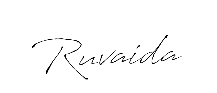 How to make Ruvaida signature? Antro_Vectra is a professional autograph style. Create handwritten signature for Ruvaida name. Ruvaida signature style 6 images and pictures png