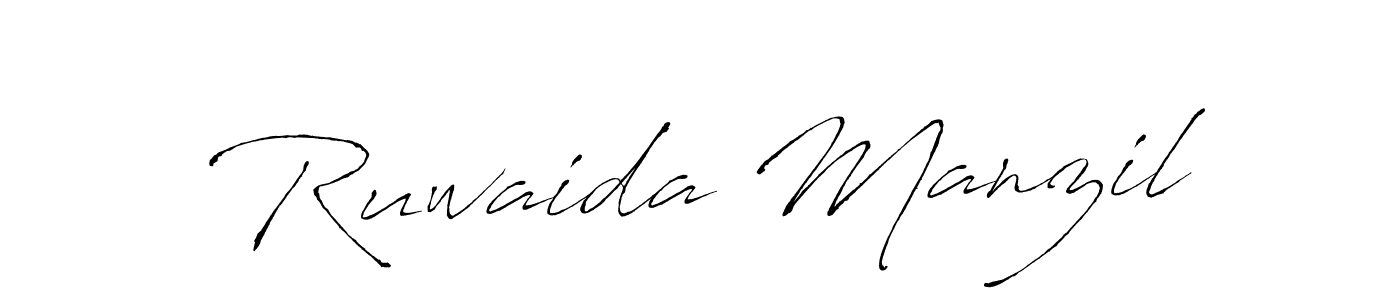 Similarly Antro_Vectra is the best handwritten signature design. Signature creator online .You can use it as an online autograph creator for name Ruwaida Manzil. Ruwaida Manzil signature style 6 images and pictures png