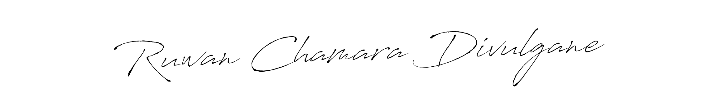 Make a beautiful signature design for name Ruwan Chamara Divulgane. Use this online signature maker to create a handwritten signature for free. Ruwan Chamara Divulgane signature style 6 images and pictures png