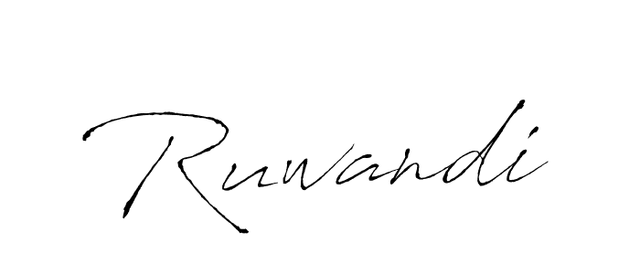 Ruwandi stylish signature style. Best Handwritten Sign (Antro_Vectra) for my name. Handwritten Signature Collection Ideas for my name Ruwandi. Ruwandi signature style 6 images and pictures png