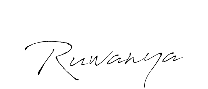 Once you've used our free online signature maker to create your best signature Antro_Vectra style, it's time to enjoy all of the benefits that Ruwanya name signing documents. Ruwanya signature style 6 images and pictures png