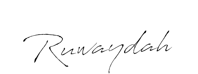 Also we have Ruwaydah name is the best signature style. Create professional handwritten signature collection using Antro_Vectra autograph style. Ruwaydah signature style 6 images and pictures png