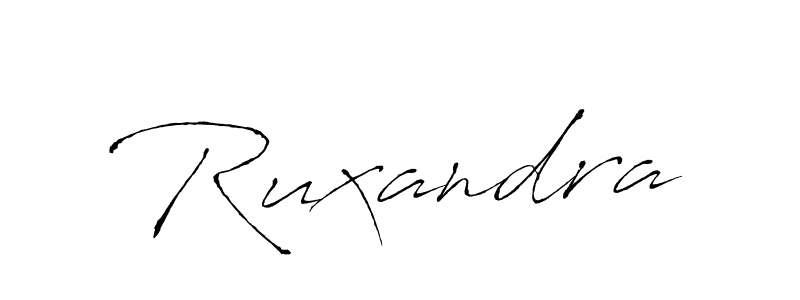 How to make Ruxandra name signature. Use Antro_Vectra style for creating short signs online. This is the latest handwritten sign. Ruxandra signature style 6 images and pictures png