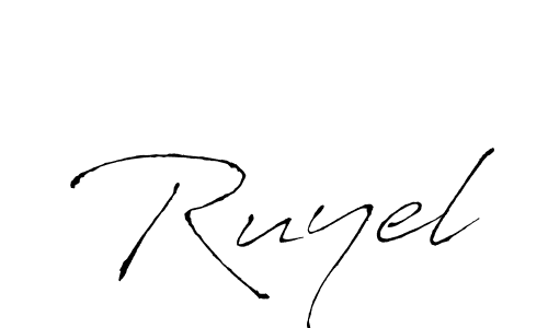 if you are searching for the best signature style for your name Ruyel. so please give up your signature search. here we have designed multiple signature styles  using Antro_Vectra. Ruyel signature style 6 images and pictures png