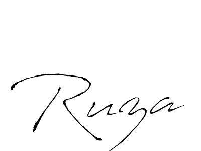 You should practise on your own different ways (Antro_Vectra) to write your name (Ruza) in signature. don't let someone else do it for you. Ruza signature style 6 images and pictures png