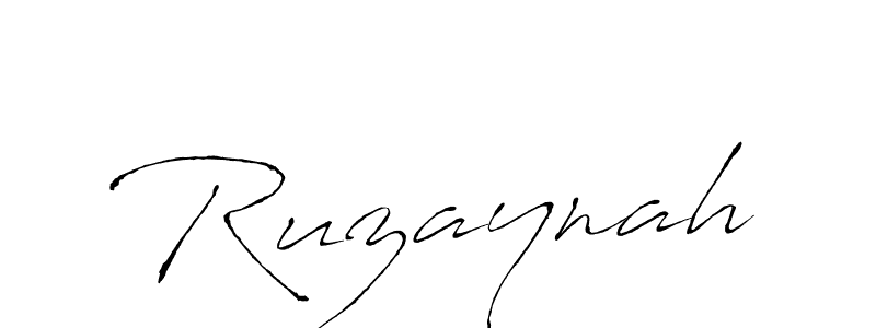 It looks lik you need a new signature style for name Ruzaynah. Design unique handwritten (Antro_Vectra) signature with our free signature maker in just a few clicks. Ruzaynah signature style 6 images and pictures png