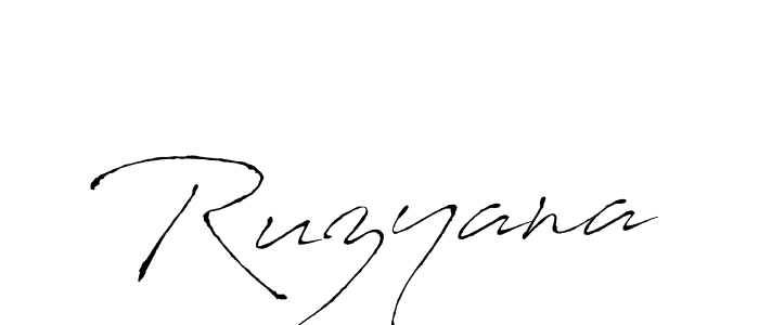 Also we have Ruzyana name is the best signature style. Create professional handwritten signature collection using Antro_Vectra autograph style. Ruzyana signature style 6 images and pictures png
