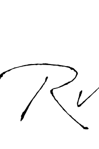 Similarly Antro_Vectra is the best handwritten signature design. Signature creator online .You can use it as an online autograph creator for name Rv. Rv signature style 6 images and pictures png