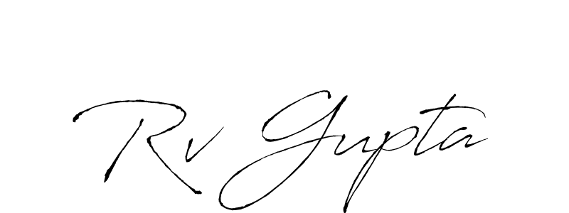 You should practise on your own different ways (Antro_Vectra) to write your name (Rv Gupta) in signature. don't let someone else do it for you. Rv Gupta signature style 6 images and pictures png