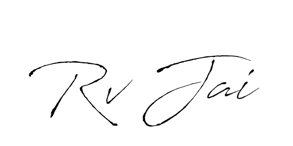 Once you've used our free online signature maker to create your best signature Antro_Vectra style, it's time to enjoy all of the benefits that Rv Jai name signing documents. Rv Jai signature style 6 images and pictures png