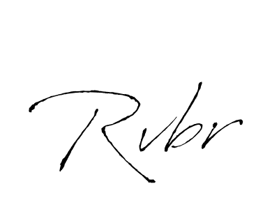 Rvbr stylish signature style. Best Handwritten Sign (Antro_Vectra) for my name. Handwritten Signature Collection Ideas for my name Rvbr. Rvbr signature style 6 images and pictures png