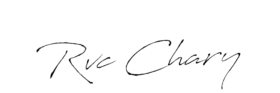 The best way (Antro_Vectra) to make a short signature is to pick only two or three words in your name. The name Rvc Chary include a total of six letters. For converting this name. Rvc Chary signature style 6 images and pictures png