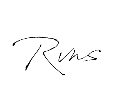 The best way (Antro_Vectra) to make a short signature is to pick only two or three words in your name. The name Rvns include a total of six letters. For converting this name. Rvns signature style 6 images and pictures png