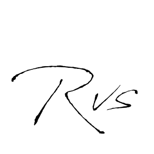 Similarly Antro_Vectra is the best handwritten signature design. Signature creator online .You can use it as an online autograph creator for name Rvs. Rvs signature style 6 images and pictures png