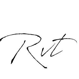 Rvt stylish signature style. Best Handwritten Sign (Antro_Vectra) for my name. Handwritten Signature Collection Ideas for my name Rvt. Rvt signature style 6 images and pictures png