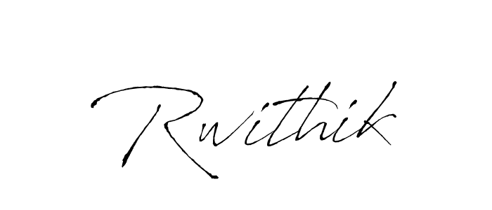 How to make Rwithik name signature. Use Antro_Vectra style for creating short signs online. This is the latest handwritten sign. Rwithik signature style 6 images and pictures png