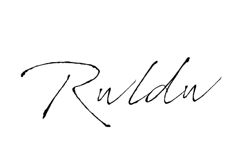 How to Draw Rwldw signature style? Antro_Vectra is a latest design signature styles for name Rwldw. Rwldw signature style 6 images and pictures png