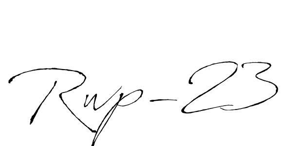 Create a beautiful signature design for name Rwp-23. With this signature (Antro_Vectra) fonts, you can make a handwritten signature for free. Rwp-23 signature style 6 images and pictures png