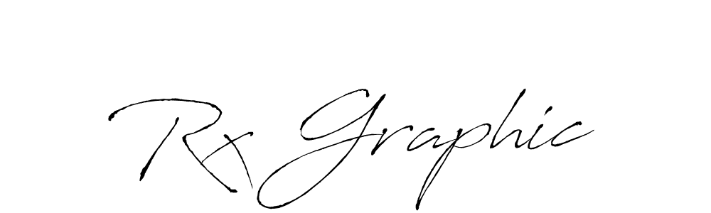 Create a beautiful signature design for name Rx Graphic. With this signature (Antro_Vectra) fonts, you can make a handwritten signature for free. Rx Graphic signature style 6 images and pictures png